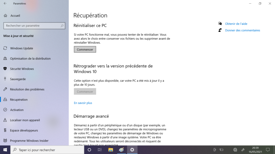 4 reinitialiserPC 900x506 - Comment réinitialiser son ordinateur