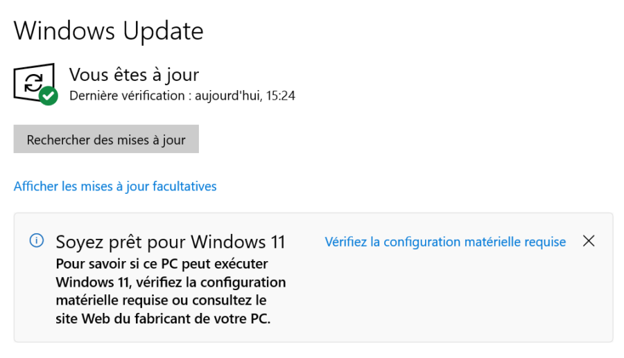 11 majOK 900x517 - Tutoriel : Mise à jour vers Windows 11