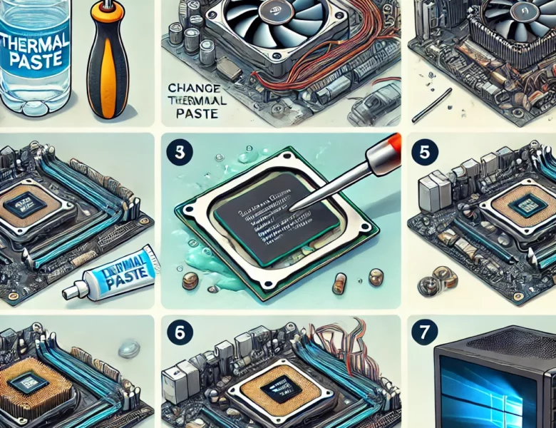 Comment Changer la Pâte Thermique de Votre Processeur : Guide Étape par Étape